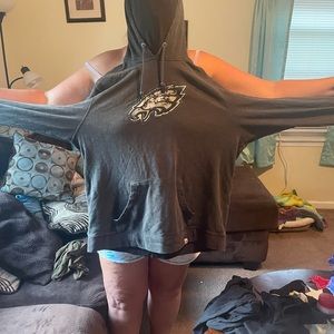 Philadelphia eagles hoodie xl majestic